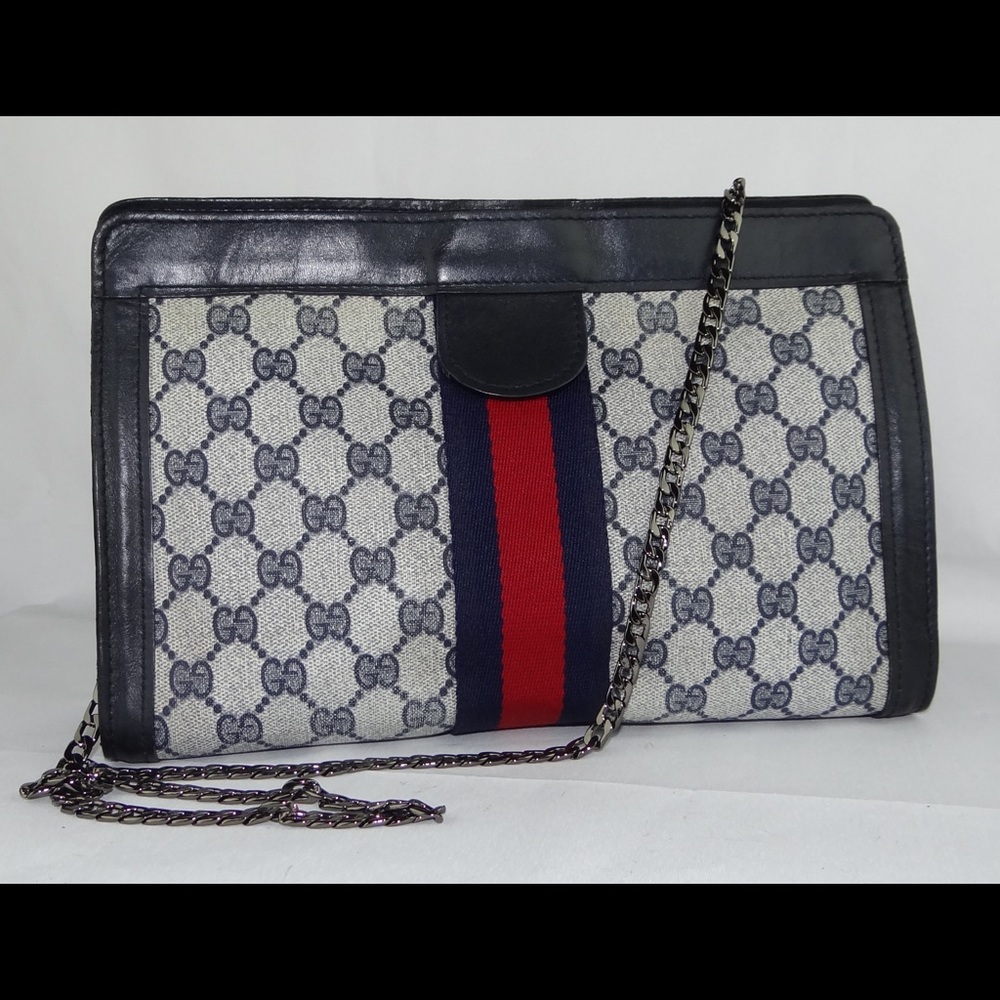 Authentic GUCCI Sherry Line Clutch/Crossbody